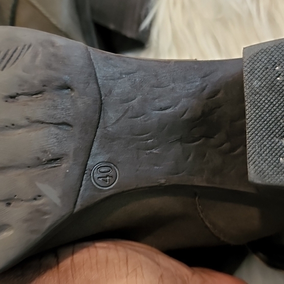 Ethem anthropologie army green booties - Picture 11 of 12